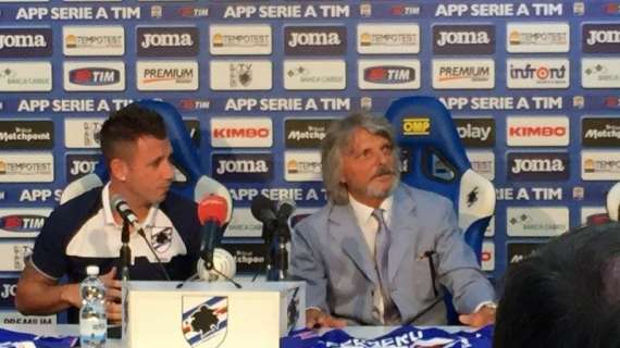 Ferrero: "Ho cercato di far ragionare Cassano ma non vuole, ognuno andrà per la sua strada. Stiamo lavorando per Chiriches"