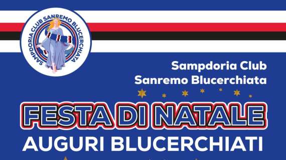 Sampdoria Club Sanremo Blucerchiata, Nicolini alla festa natalizia del 12 dicembre