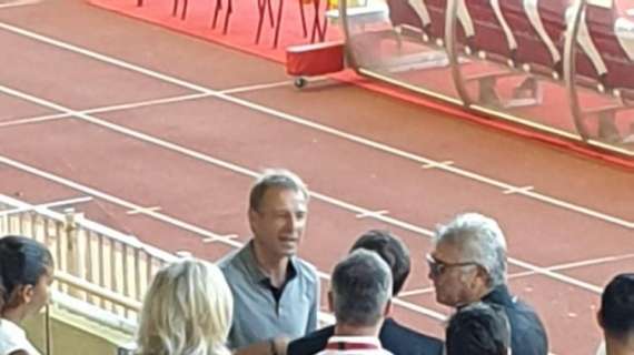Klinsmann presente allo stadio Louis II
