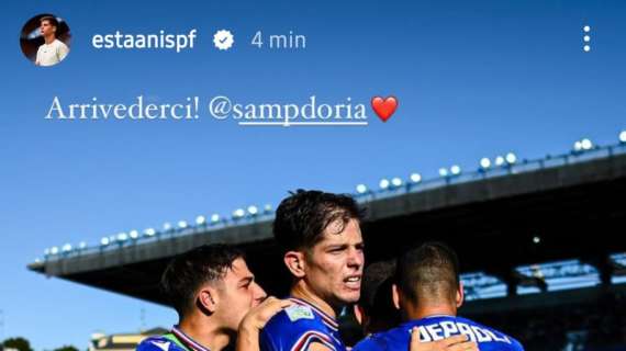 Sampdoria, il saluto social di Pedrola dopo il passaggio al Bologna