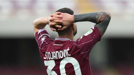 Sampdoria-Salernitana 2-0: dieci contro dieci, rosso per Stojanovic!