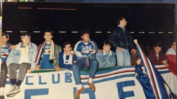 "Bevo e scatto per la Samp": con Nicola e Gianfranco torniamo al 1989...