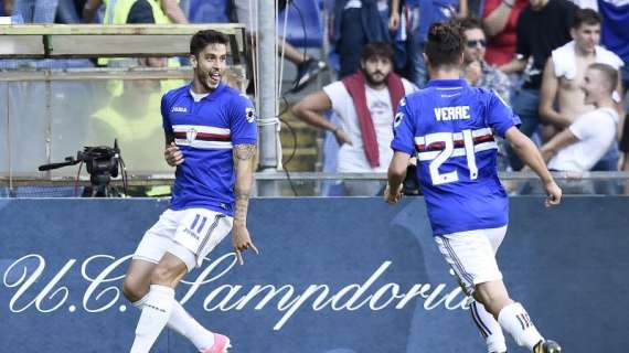 Sampdoria-Milan, il report statistico del match
