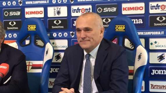 Romei: "Giampaolo allenatore giusto per la Samp, abbiamo iniziato a parlare del rinnovo"