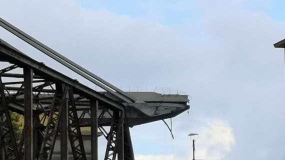 L'U.C. Sampdoria ricorda le vittime del crollo di ponte Morandi