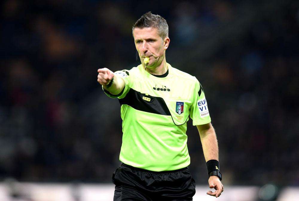 Chievo - Samp, arbitra Daniele Orsato