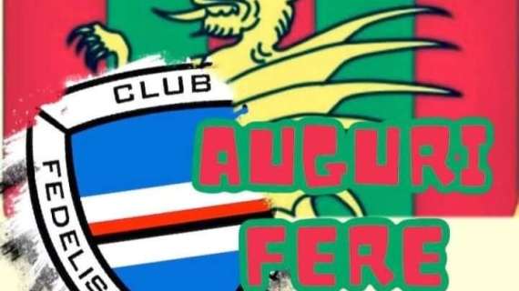 Sampdoria, Fedelissimi celebrano fondazione della Ternana 