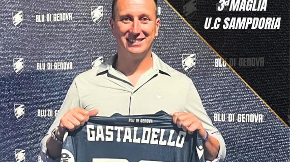 Gastaldello alla presentazione 3^ maglia Sampdoria, Academy Siena: "Siamo fieri"