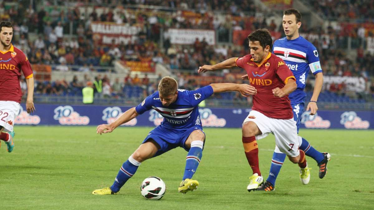 Photogallery Roma - Sampdoria: concretezza Berardi