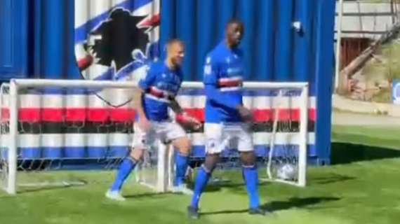 Sampdoria, sfida a colpi di tacco tra Niang e Sibilli