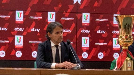 Inter, S.Inzaghi: "Abbiamo finale Coppa Italia e poi altre due finali"