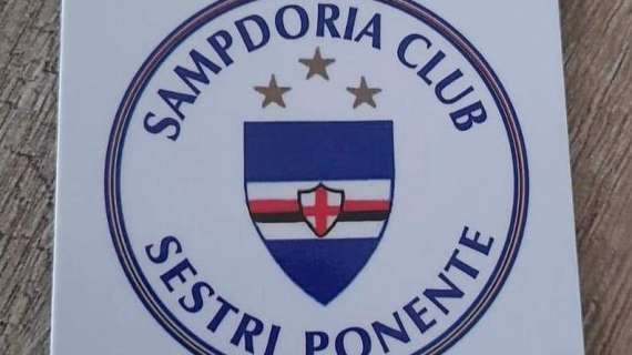 Sampdoria Club Sestri Ponente, festa del club il 16 aprile