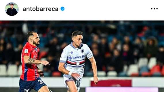 Social Sampdoria, Barreca: "Andiamo così uniti!!"