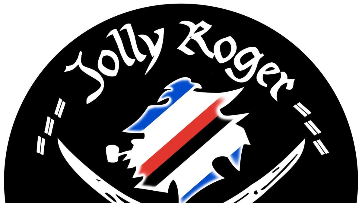 Tifosi Sampdoria, festa dei Jolly Roger con Bosotin, Nicolini e L. Pellegrini
