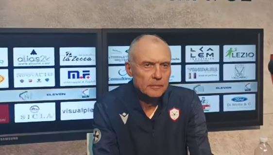 Sampdoria - Pontedera, Menichini: "Non ricordo grandi parate di Vannucchi"