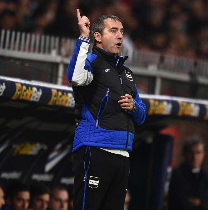 Giampaolo: "Mi godo di più la felicità dei nostri tifosi. Inutile porci obiettivi, vogliamo fare il meglio possibile"