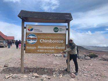 "Bevo e scatto per la Samp": Davide dalla cima del Chimborazo