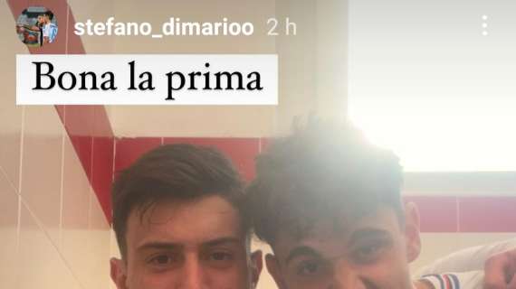 Sampdoria Primavera, esordio per Di Mario: "Buona la prima"