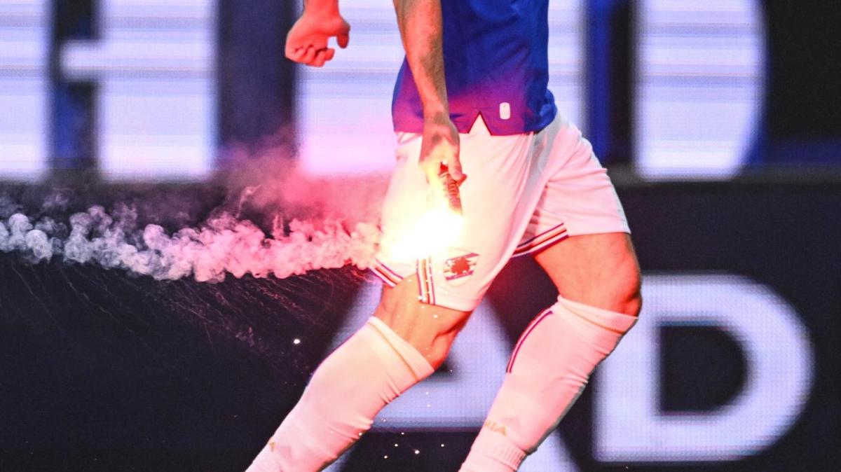 Sampdoria-Carrarese: partita sospesa per qualche minuto