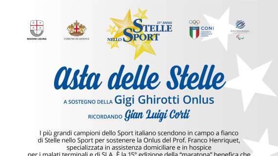 Riparte l’Asta delle Stelle: Quagliarella in campo per la Gigi Ghirotti Onlus
