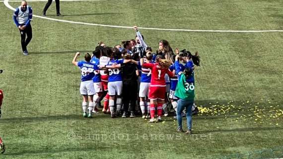 Sampdoria Women, Fallico: "Siamo riuscite a creare gruppo straordinario"