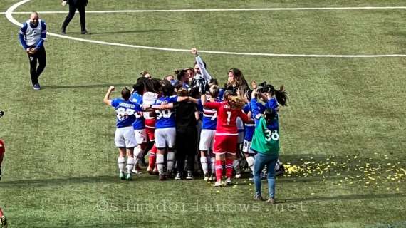 Sampdoria Women, le convocate per la sfida contro il Napoli