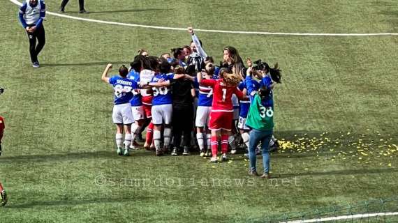 Sampdoria Women, date e orari dalla 6^ alla 9^ giornata di campionato