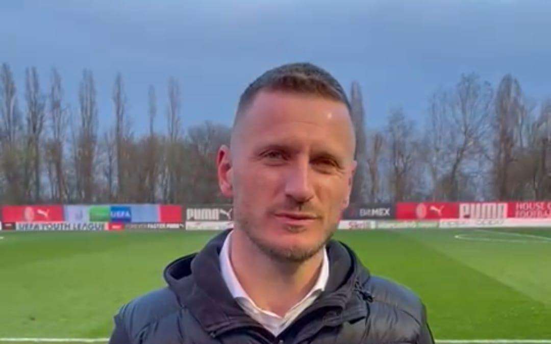 Milan Primavera, Abate: "Non l'abbiamo chiusa e la Sampdoria ci ha messo sotto"