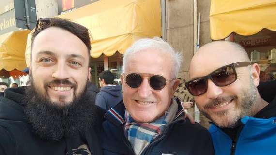 Sampdoria Club Sant'Olcese, Loris Boni presente al Ferraris