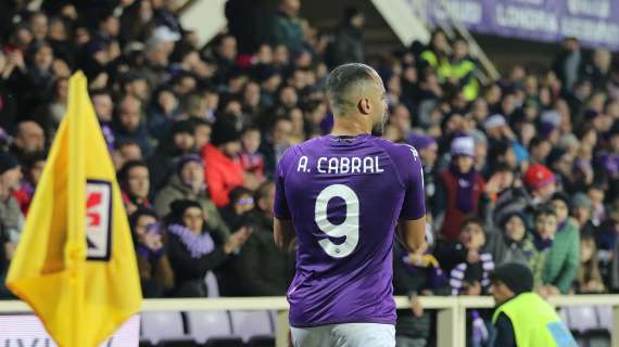 Fiorentina, Cabral in goal. Italiano: "Mi auguro sia punto di partenza per lui"