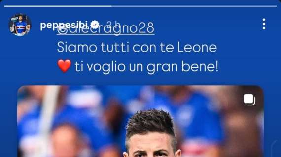 Sampdoria, infortunio Cragno: i messaggi di incoraggiamento dei compagni