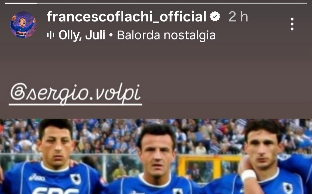 Sampdoria social, serata in compagnia per Flachi, Palombo e Volpi 