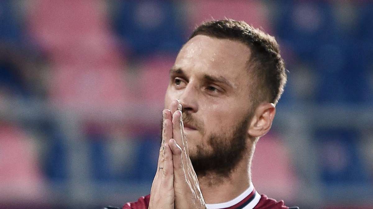 Bologna, Arnautovic e Soriano in diffida in vista della Sampdoria