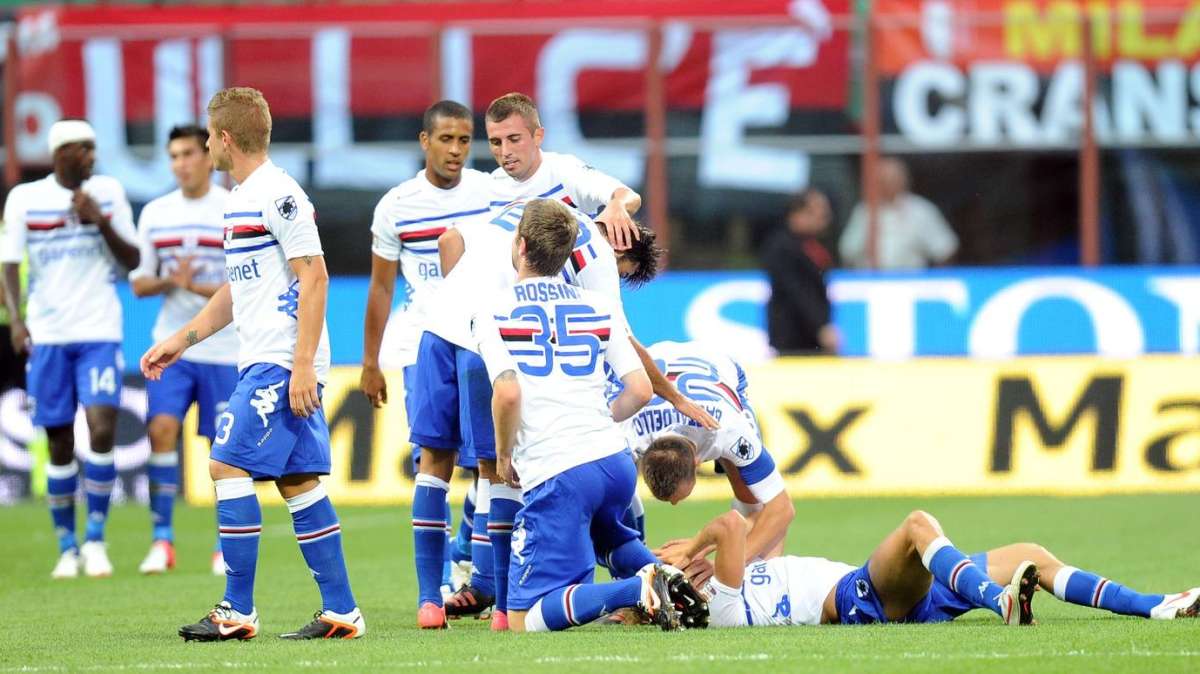Samp a porta aperta da 14 giornate, Milan scatenato nei 15' finali