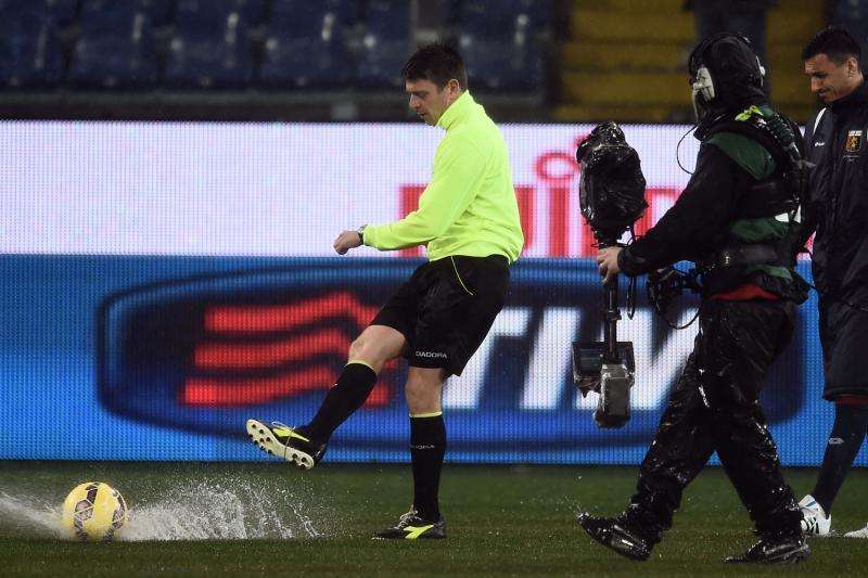Derby, teloni rimossi a 4 ore dal fischio d'inizio