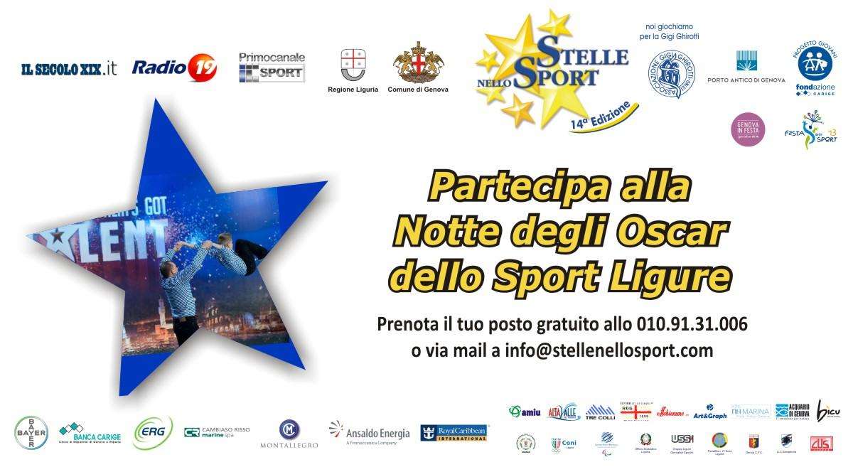 24 Maggio: al Porto Antico la 14a edizione del Galà "Stelle nello Sport"