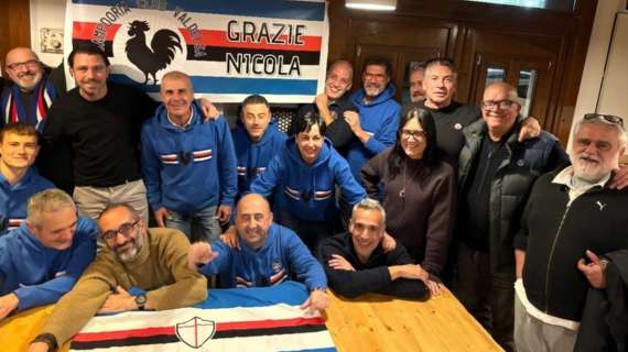 Sampdoria Club Valdelsa, serata blucerchiata alla presenza di Nicola Pozzi