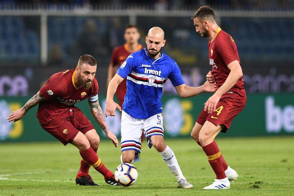 Sampdoria-Roma, il report statistico del match