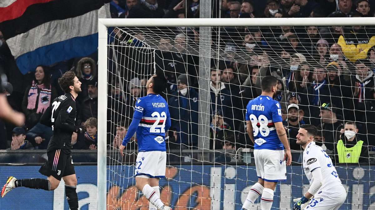 Primo tempo Sampdoria - Juventus, Bruno: "Mai visto nella mia vita"