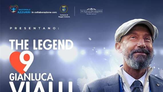Partita "The Legend Gianluca Vialli", possibile partecipazione di Mancini