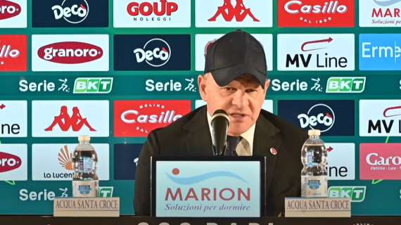 Bari - Sampdoria, Iachini: "Attimo di disattenzione sul goal. Diverse occasioni non concretizzate"