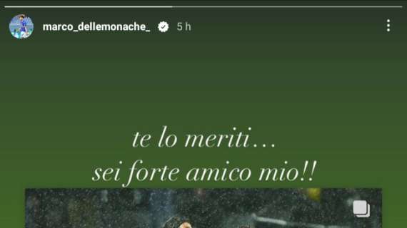Sampdoria, Delle Monache si congratula con Alesi: "Te lo meriti. Sei forte"