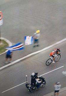 Bandiere blucerchiate tra il pubblico del Tour de France