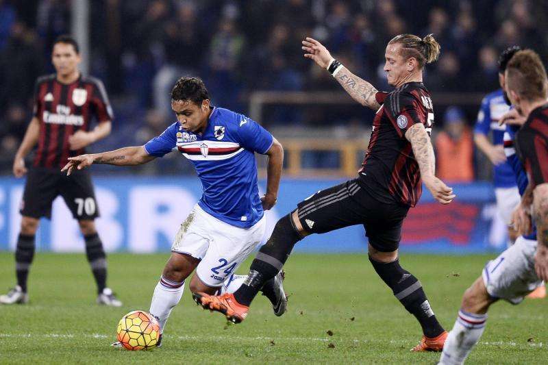 Sampdoria - Milan 0-2, la photogallery