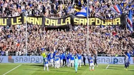 "Giù le mani dalla Sampdoria": il sostegno di Quagliarella e Lombardo