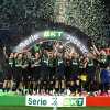 SN - Sassuolo campione della B: le immagini della cerimonia con Nek e la Coppa Nexus