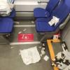 Atti vandalici dei tifosi sul treno 2463 Milano-Reggio Emilia per Sassuolo-Atalanta