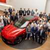 Sassuolo Calcio in visita allo stabilimento Ferrari di Maranello