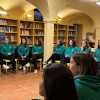 Sassuolo Femminile in visita all'Istituto Garibaldi per i ciechi alla mostra "Vedere oltre lo sguardo"