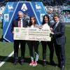 Sassuolo, prima del Cagliari la donazione per il progetto “Un gol a quattro zampe”